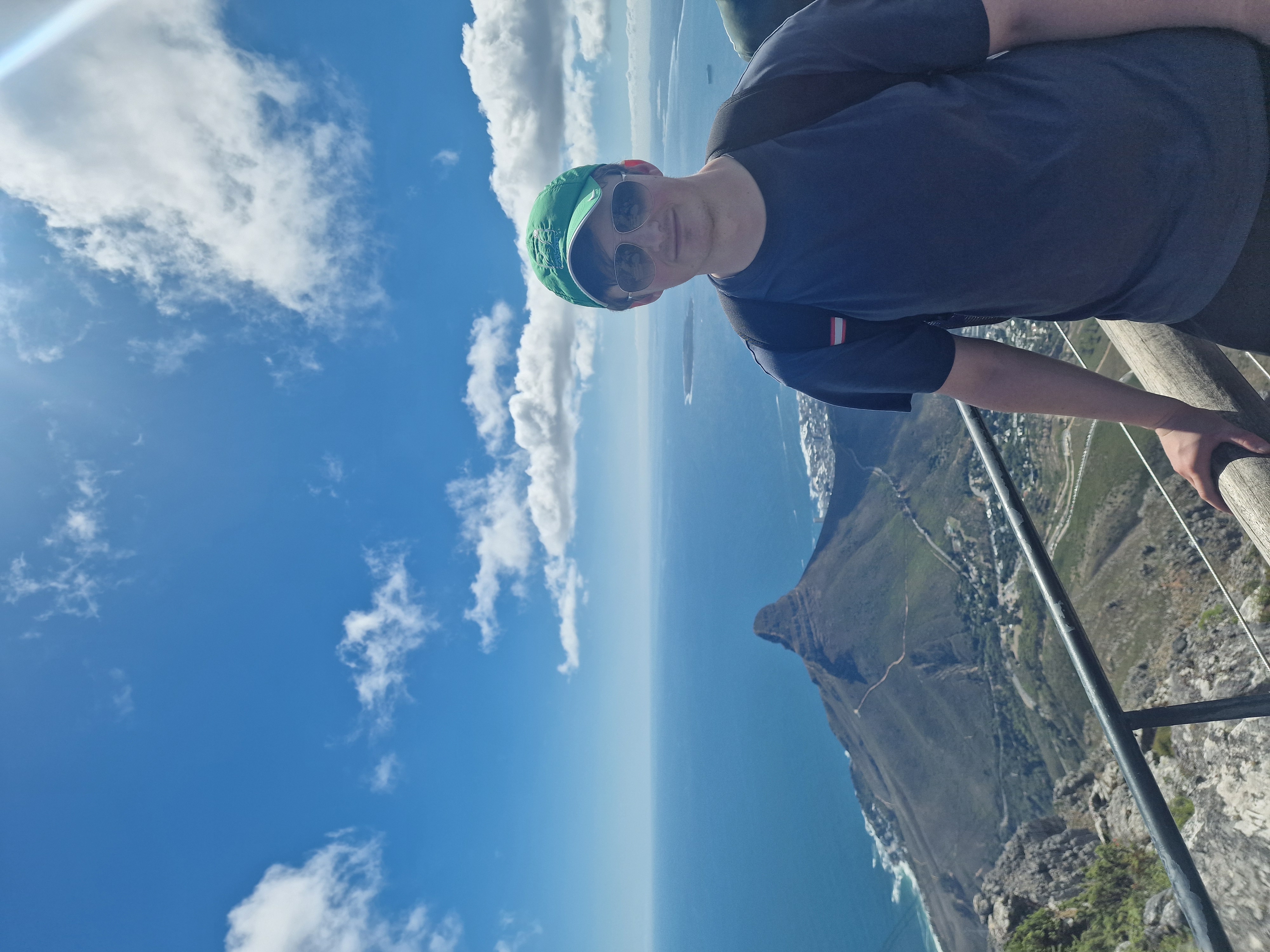 View from Table Mountain in Cape Town